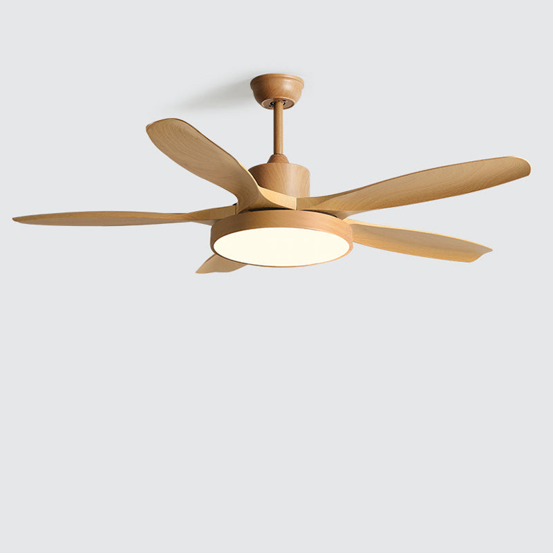 Reversible Scandi Ceiling Fan with Integrated Light