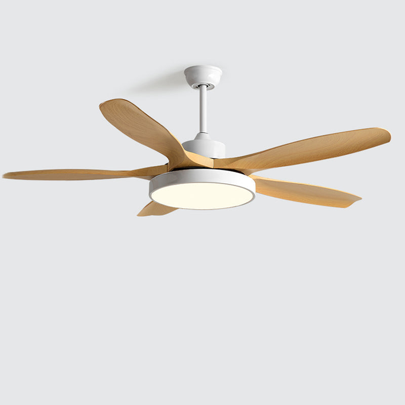Reversible Scandi Ceiling Fan with Integrated Light