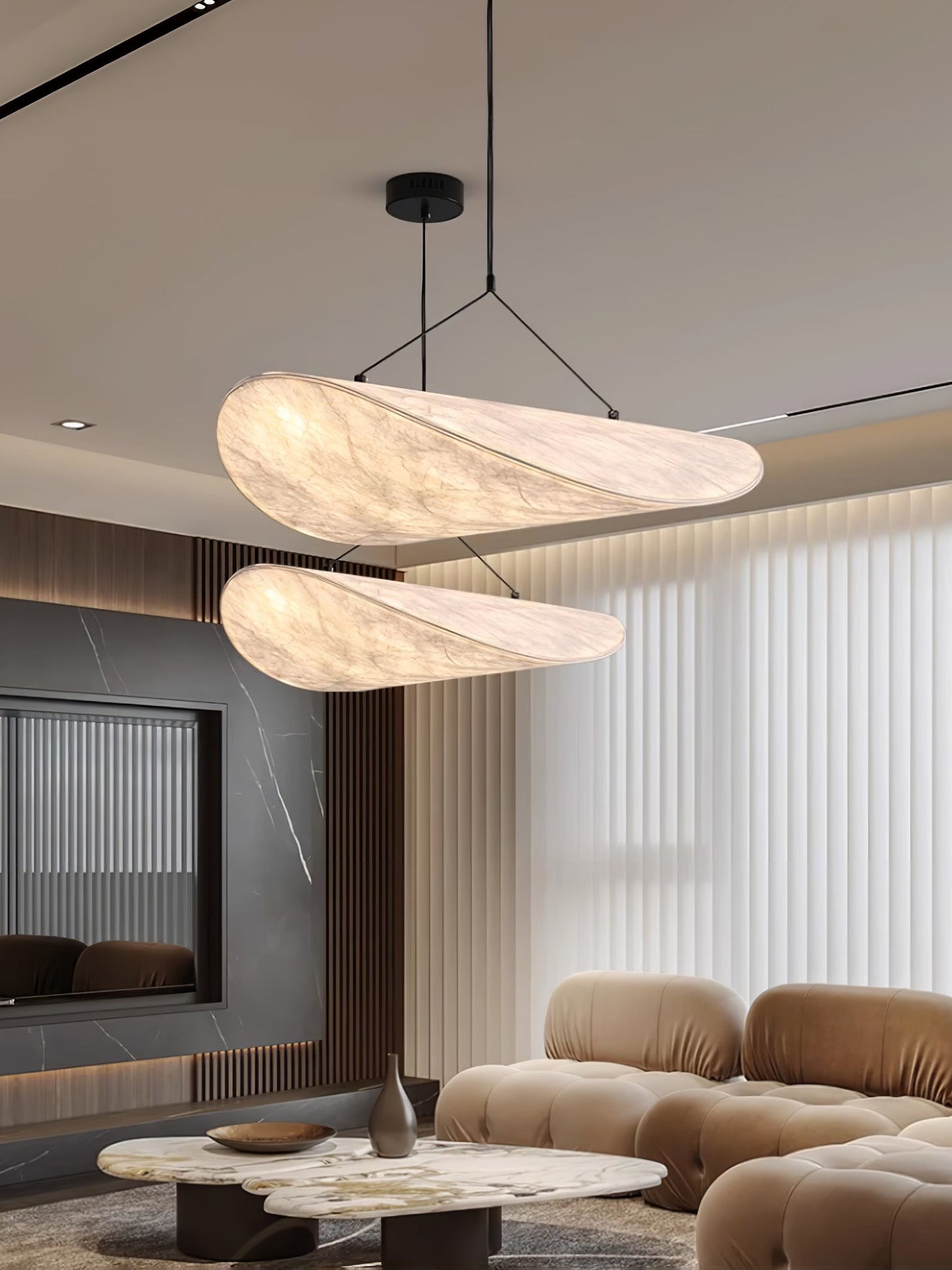 Modern Adjustable Tense Pendant Light for Stylish Home Decor