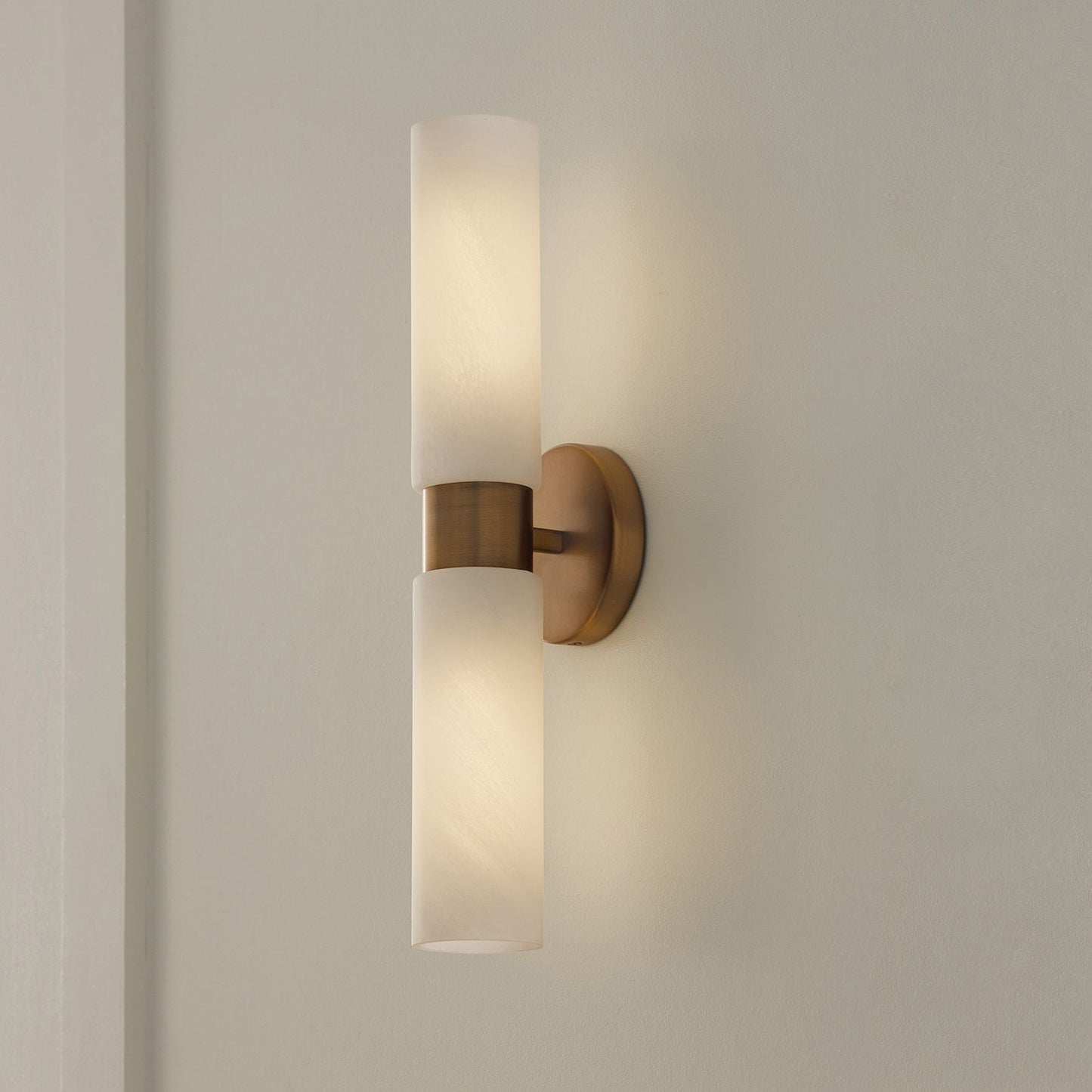 Capital Lighting Alyssa Aged Brass Two-Light Wall Sconce