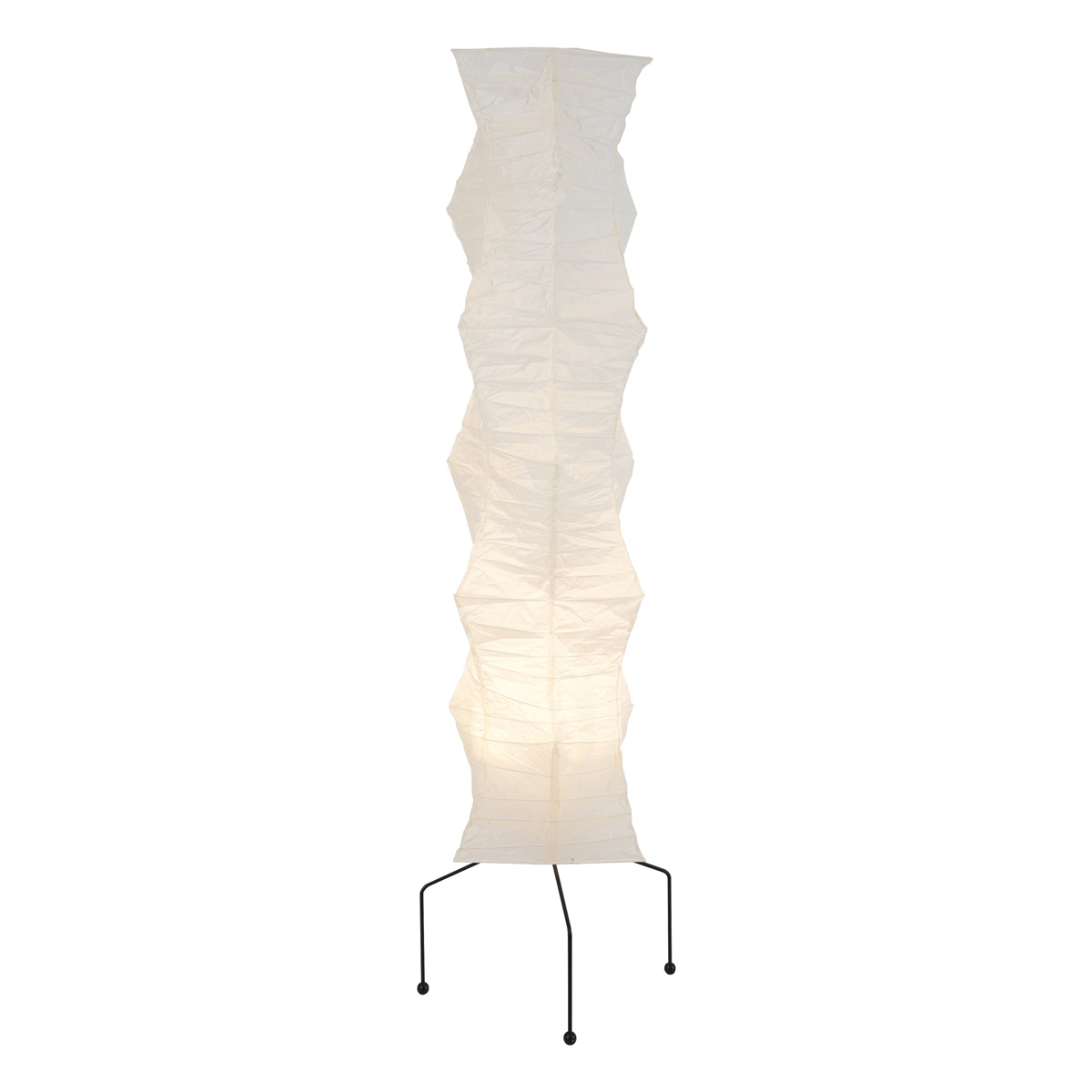 Elegant Rice Paper Floor Lamp for Ambient Lighting and Home Decor