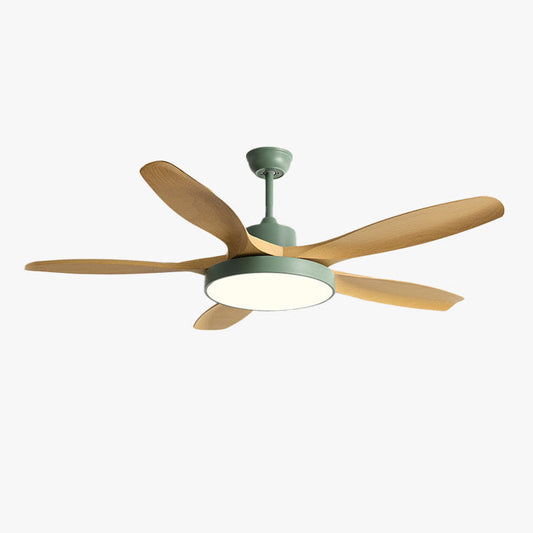 Reversible Scandi Ceiling Fan with Integrated Light
