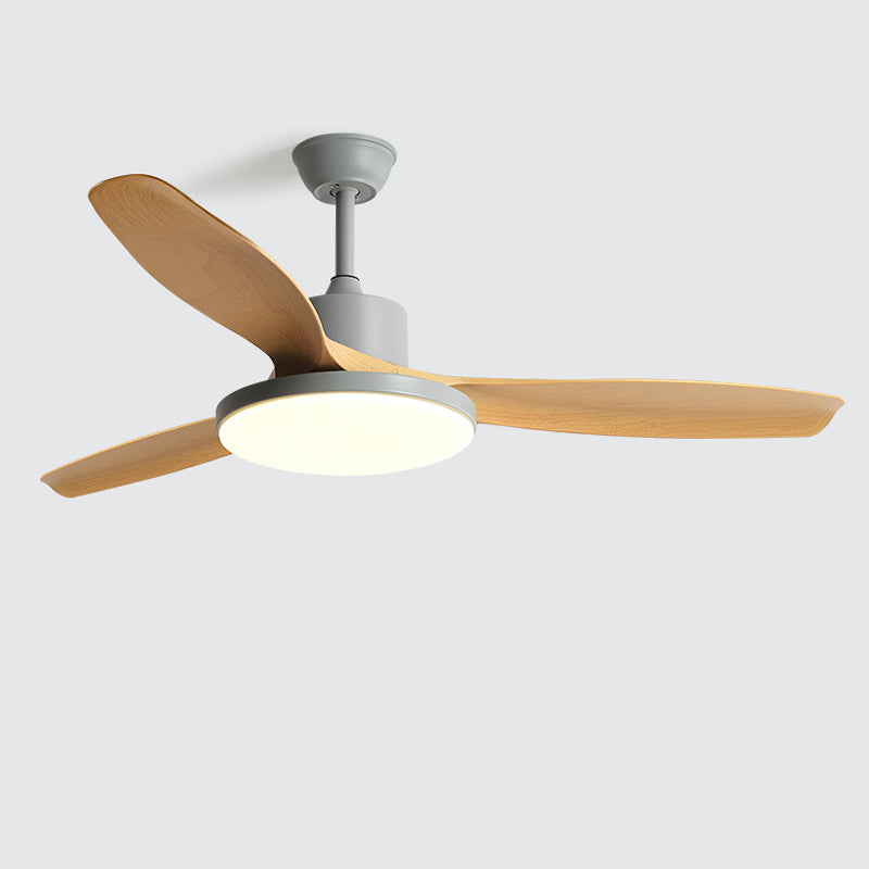 Reversible Scandi Ceiling Fan with Integrated Light
