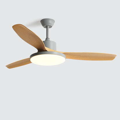 Reversible Scandi Ceiling Fan with Integrated Light