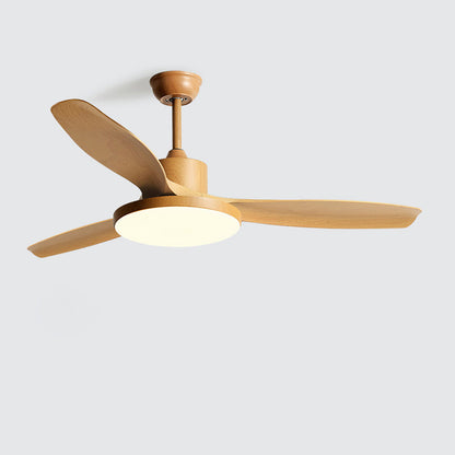 Reversible Scandi Ceiling Fan with Integrated Light