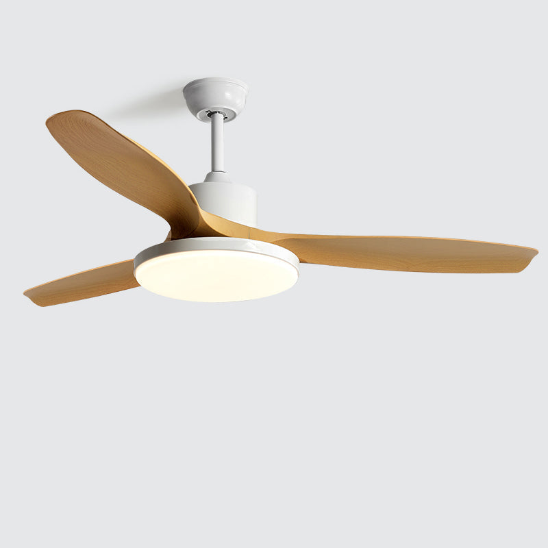 Reversible Scandi Ceiling Fan with Integrated Light