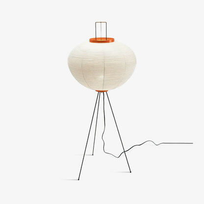 Elegant Rice Paper Floor Lamp for Ambient Lighting and Home Decor