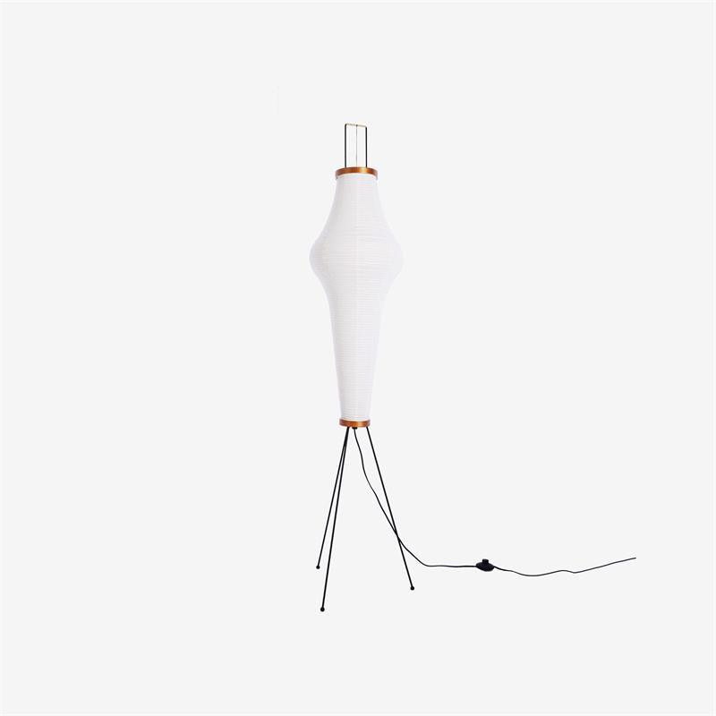 Elegant Rice Paper Floor Lamp for Ambient Lighting and Home Decor