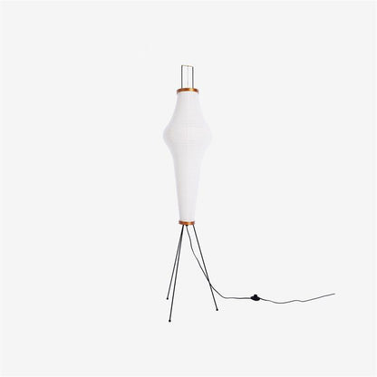 Elegant Rice Paper Floor Lamp for Ambient Lighting and Home Decor