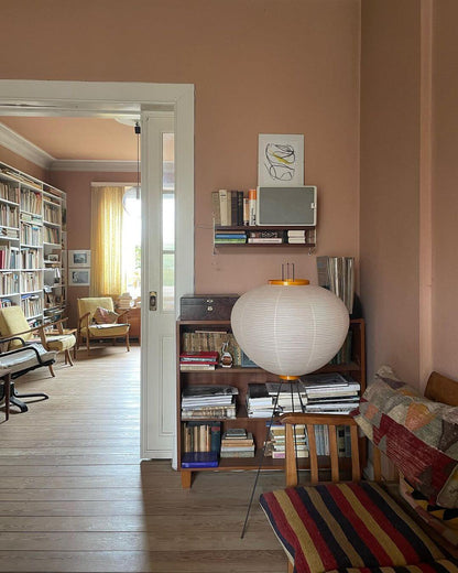 Elegant Rice Paper Floor Lamp for Ambient Lighting and Home Decor