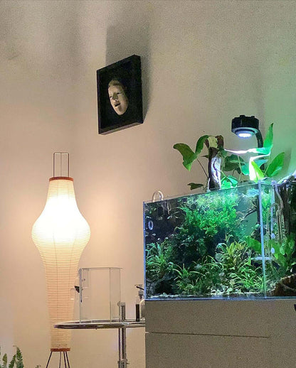 Elegant Rice Paper Floor Lamp for Ambient Lighting and Home Decor