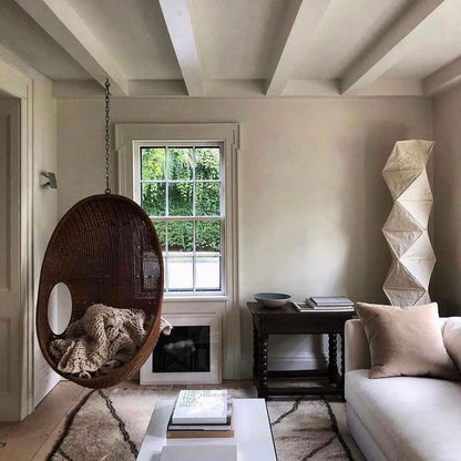 Elegant Rice Paper Floor Lamp for Ambient Lighting and Home Decor