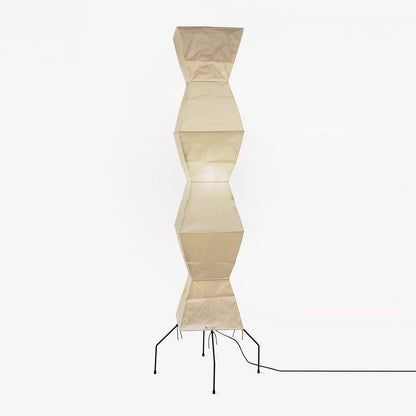 Elegant Rice Paper Floor Lamp for Ambient Lighting and Home Decor