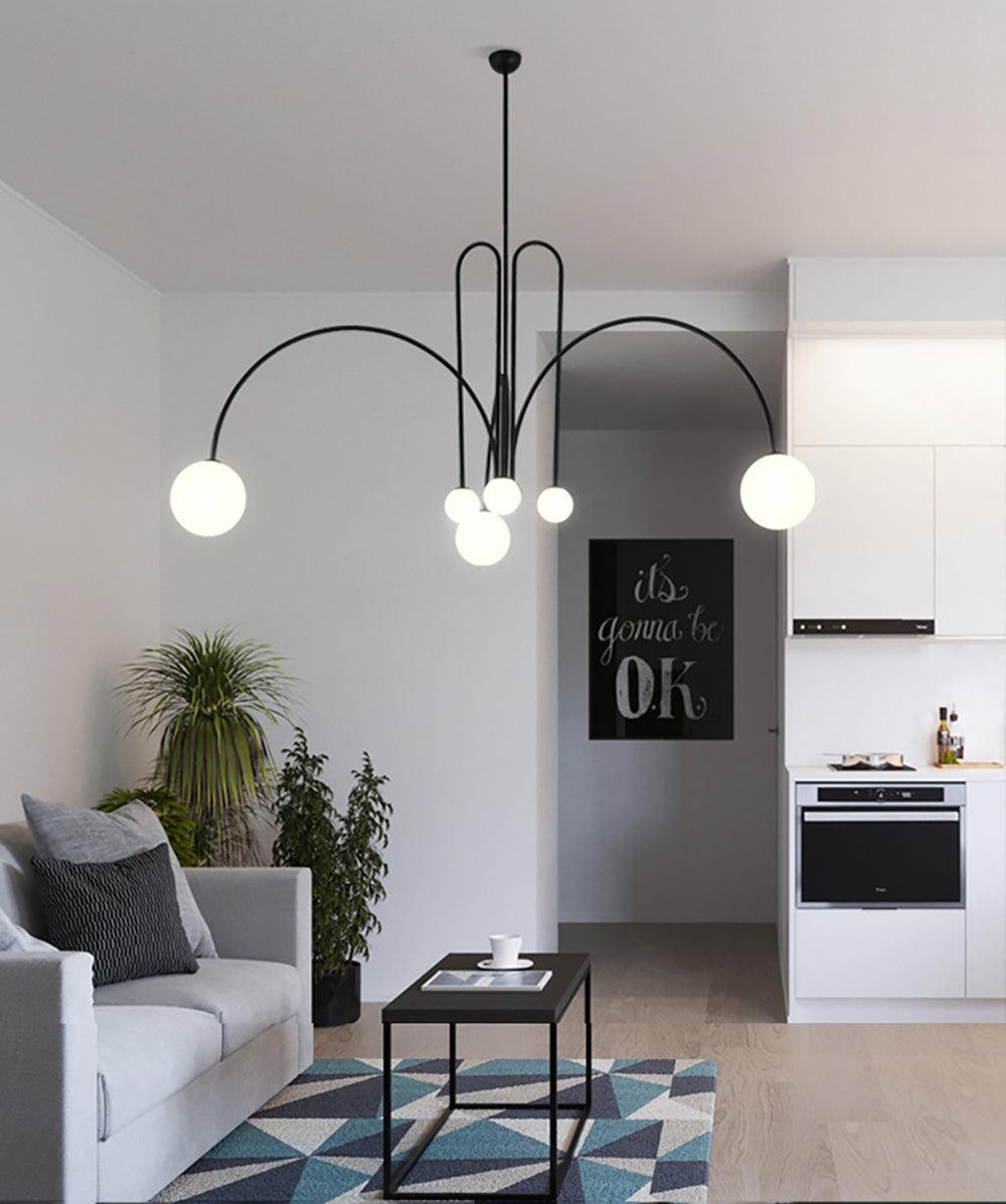 Elegant Gran Finale Ceiling Suspension Light Fixture