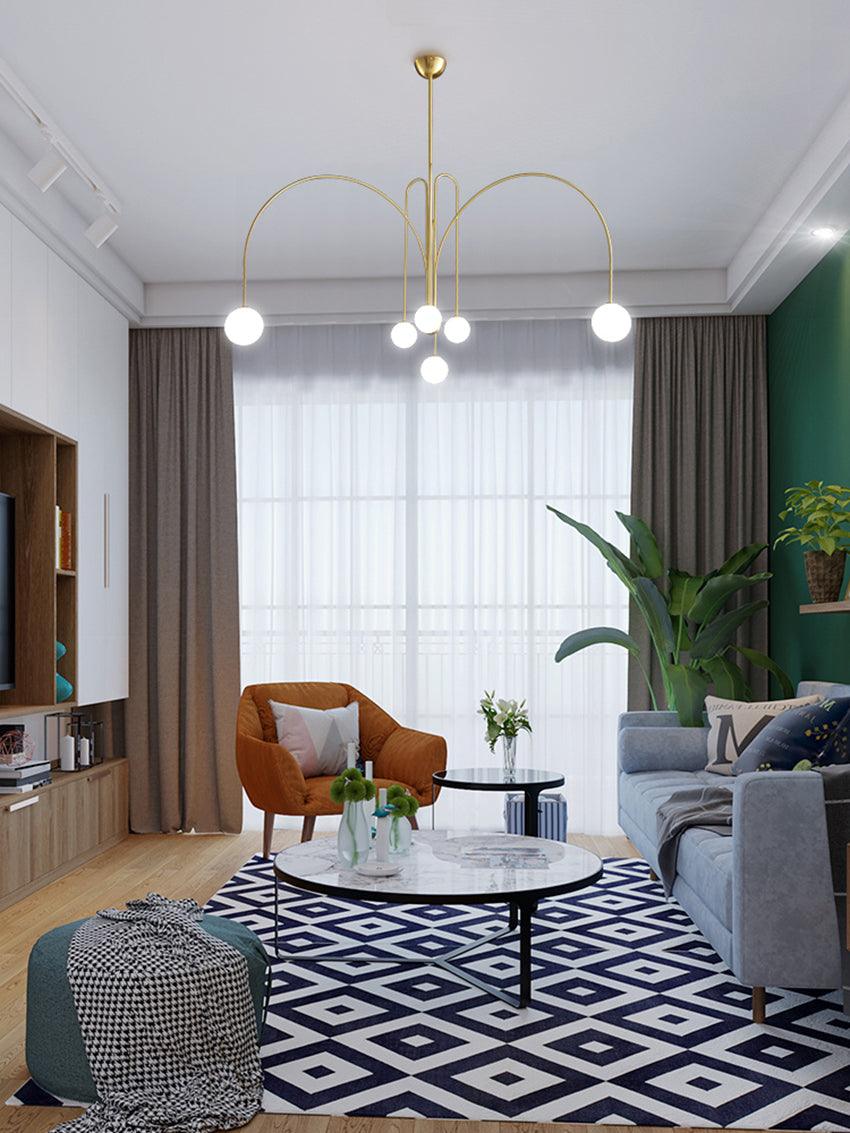 Elegant Gran Finale Ceiling Suspension Light Fixture