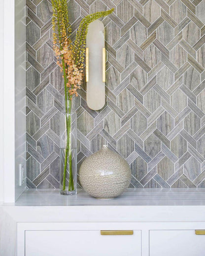 Elegant Elongated Alabaster Wall Light Fixture for Modern Home Decor