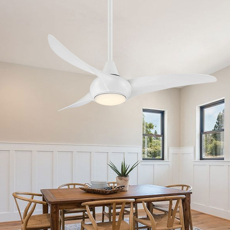 Distressed Koa Indoor Ceiling Fan with Remote Control - Stylish Home Cooling Solution