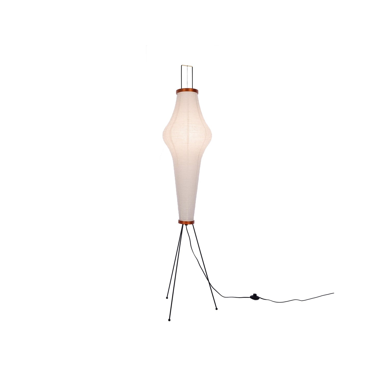Elegant Rice Paper Floor Lamp for Ambient Lighting and Home Decor