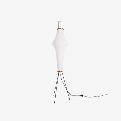 Elegant Rice Paper Floor Lamp for Ambient Lighting and Home Decor