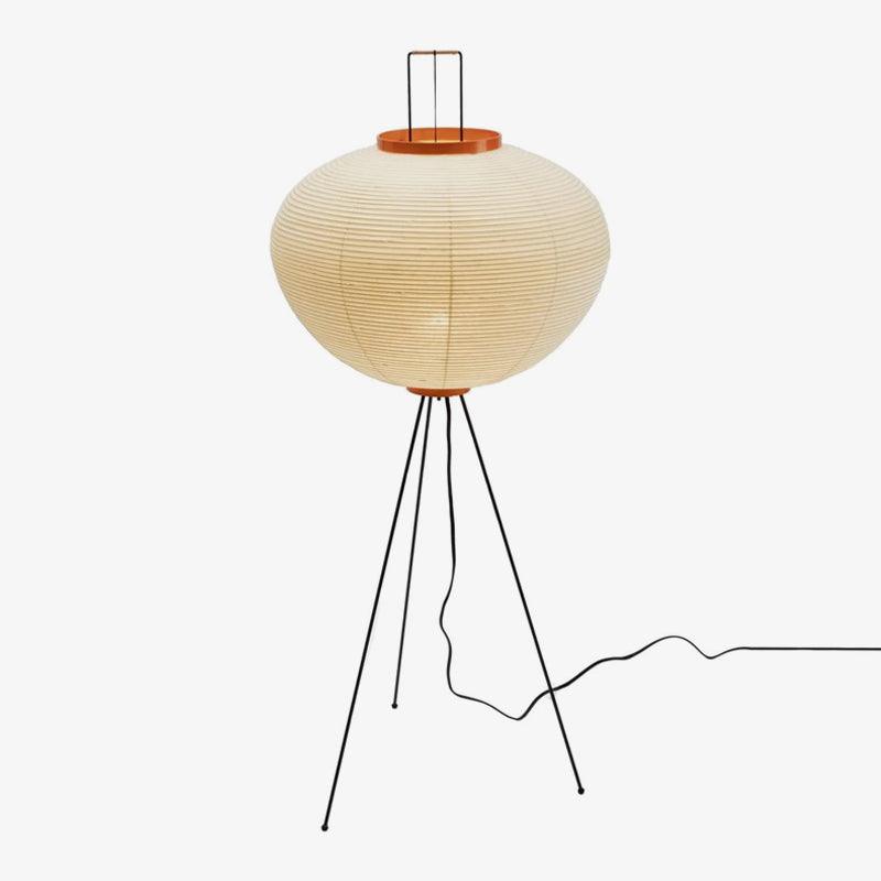 Elegant Rice Paper Floor Lamp for Ambient Lighting and Home Decor