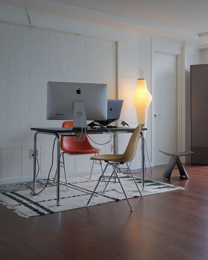 Elegant Rice Paper Floor Lamp for Ambient Lighting and Home Decor