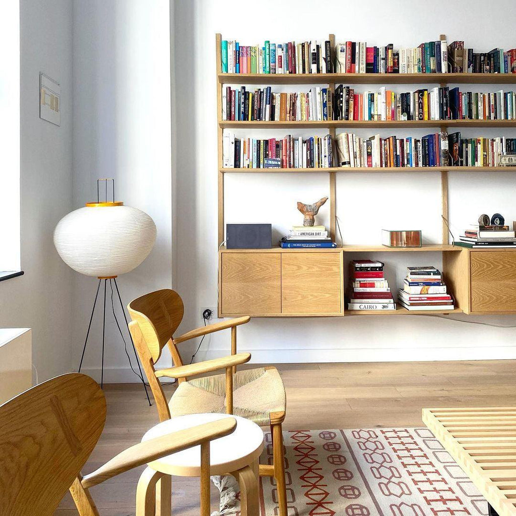 Elegant Rice Paper Floor Lamp for Ambient Lighting and Home Decor