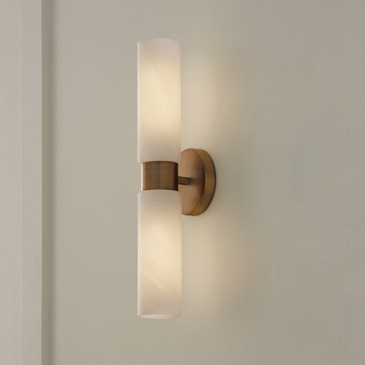 Capital Lighting Alyssa Aged Brass Two-Light Wall Sconce