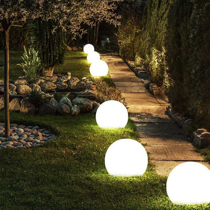 Outdoor Waterproof LED Globe Light for Garden and Patio Decor